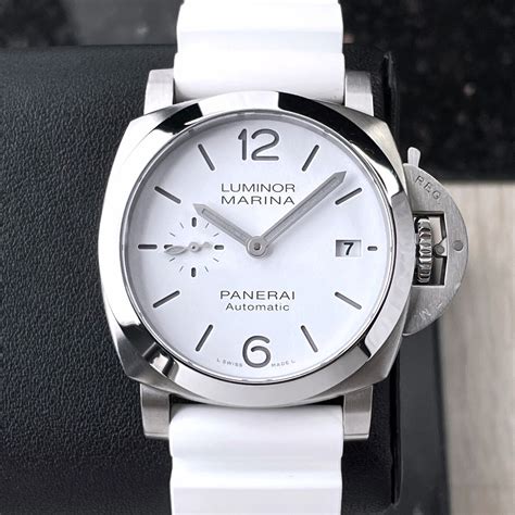 panerai luminor base white|luminor Panerai budget watch.